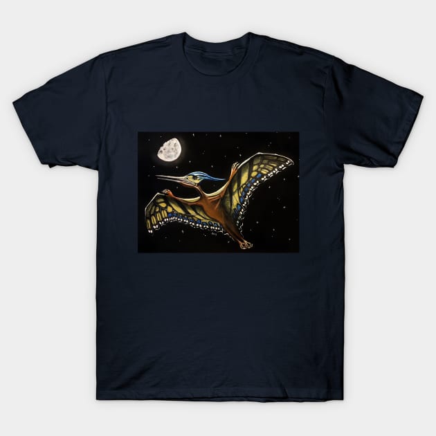 "Prehistoric Butterfly" - Butterflown collection T-Shirt by GardenPartyArt